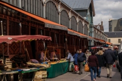Dijon-Marktstaende