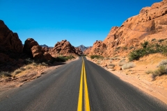 Valley-of-Fire-Strasse
