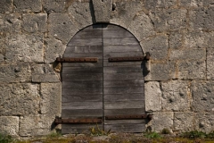 Zitadelle-Holztor