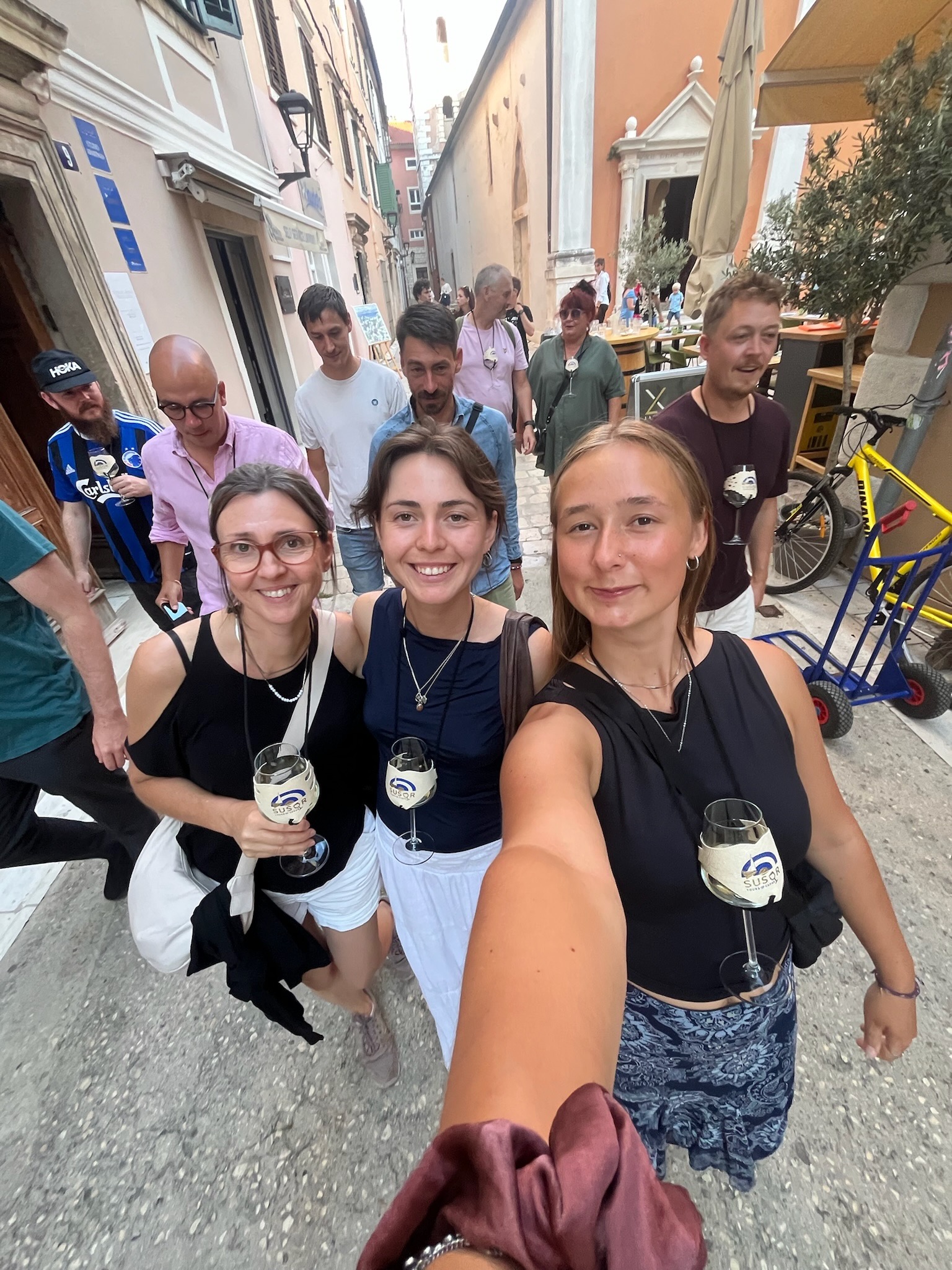 Mit meiner Tochter bei einer Food-Tour in Zadar